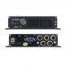AHD 4CH DVR Video Audio Recorder Boasts Real-Time Image and Remote Control for Vehicle Bus RV