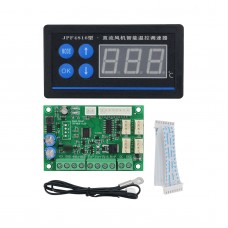JPF4816 Chassis Fan Speed Controller Basic Version DC 12V 24V 48V PWM Temperature Control without 485 Serial