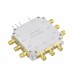 LF-8GHz 100K-8GHz SP8T Switch RF Switch with Metal Shell High Isolation Low Insertion Loss