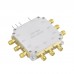 LF-8GHz 100K-8GHz SP8T Switch RF Switch with Metal Shell High Isolation Low Insertion Loss