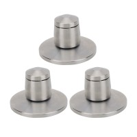 3PCS Speaker Spikes Feet Speaker Isolation Spikes (with Base) Shock Absorption Suitable for Speakers