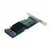 CEACENT ANU28PE16 NVMe Adapter NVMe Expansion Card U.2 to PCIE*16 SSD Expansion Card SFF8639-SFF8643