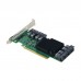 CEACENT ANU28PE16 NVMe Adapter NVMe Expansion Card U.2 to PCIE*16 SSD Expansion Card SFF8639-SFF8643