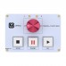 White QLAB Controller Supports Two Computers and for QLAB Hirrender P1 SSP Itunes KUGOU Foobar2000
