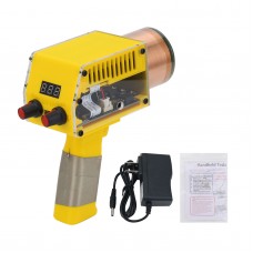 Handheld Tesla Coil Rechargeable Solid State Tesla Coil Manual & Automatic Modes with Yellow Shell