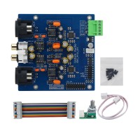 BD93 Standard Board + Volume Potentiometer + 20cm Pin Cable Dual AK4493 SEQ DAC HiFi Audio Decoder Kit Hard Decoding DSD