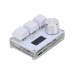 SayoDevice O3C OSU White Custom Keyboard Gaming Keyboard Rapid Trigger with Magnetic White Switches