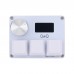 SayoDevice O3C OSU White Custom Keyboard Gaming Keyboard Rapid Trigger with Magnetic White Switches