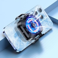 Mobile Phone Cooler Semiconductor Phone Cooling Fan with Back Clip for Livestreaming Game Purposes