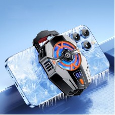 Mobile Phone Cooler Semiconductor Phone Cooling Fan with Digital Display for Livestreaming Games