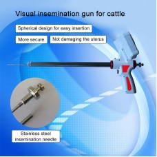 1MP Visible Insemination Gun Artificial Insemination Gun with 4.3" Screen for Cattle Horse Sheep Dog