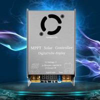 450W Step-up MPPT Solar Controller LED Display Intelligent Cooling Fan for Lead-acid/Lithium/Gel Battery