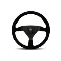 M-46 MOD.78 320mm Black Suede Steering Wheel Racing Wheel Original Video Game Accessory for MOMO