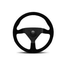 M-46 MOD.78 320mm Black Suede Steering Wheel Racing Wheel Original Video Game Accessory for MOMO