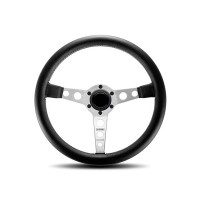 PROTOTIPO P-2 Silver Steering Wheel Original Racing Wheel Video Game Racing Accessory for MOMO