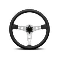 PROTOTIPO Silver P-7 370mm/14.6" Steering Wheel Original Racing Wheel Video Game Accessory for MOMO