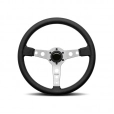 PROTOTIPO Silver P-7 370mm/14.6" Steering Wheel Original Racing Wheel Video Game Accessory for MOMO