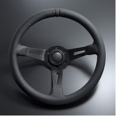 FULL SPEED BLACK 328mm/12.9" Steering Wheel Original Racing Wheel Video Game Accessory for MOMO