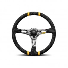 Ultra U-01 Black Steering Wheel Original Racing Wheel Quality Racing Accessory for MOMO Video Games