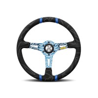 Ultra U-03 Blue Steering Wheel Original Racing Wheel Quality Racing Accessory for MOMO Video Games