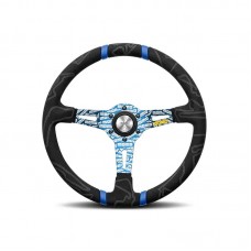 Ultra U-03 Blue Steering Wheel Original Racing Wheel Quality Racing Accessory for MOMO Video Games