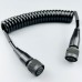 PRN 10 Pin Impulse Plug Spring Cable Suitable for Original 10PIN UNIVERSAL TEA PTT PRC148 10PIN TRI