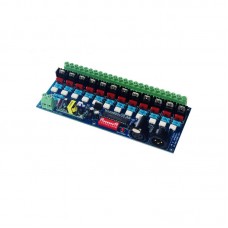 12-Channel Thyristor DMX512 High Voltage DMX Dimmer AC110-220V for Lamp Bulb Incandescent Lamp Dimmer
