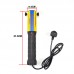 KIA-1100W Plus 220V Mini Nut Heater Portable Induction Heater Flameless Heating System with 3 Coils
