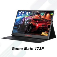 GTMEDIA Game Mate 173F 1080P 17.3" Portable Monitor Portable Display for Laptop Mac Phone PS4 PS5 NS