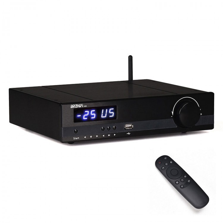 BRZHIFI Black X20 2.0Channel TPA3255 Dual Core HiFi Lossless Audio ...