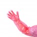 250PCS Disposable Shoulder Length Gloves Durable PE Soft Lengthened Gloves for Animal Husbandry