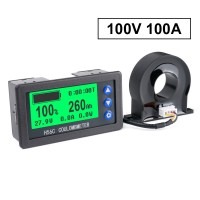 H56CH 100V 100A H56C Bluetooth Coulomb Meter Coulometer Battery Monitor Voltage Current Meter