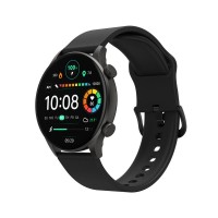 RT3 LS16 Black Smart Watch Sport Watch w/ 1.43" Display for Bluetooth Phone Call Health Monitoring