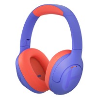 HAYLOU S35 Purple ANC Noise Cancellation Headphones over Ear Bluetooth Headphones Long Battery Life