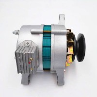 1000W 12V Permanent Magnet Generator Pure Copper Motor with One Belt Pulley for Charging Lighting