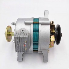 1200W 12V Permanent Magnet Generator Pure Copper Motor with Two Belt Pulleys for Charging Lighting