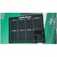 Acrylic Calendar Whiteboard Magnetic Monthly Calendar for Fridge and Weekly Planner Whiteboard