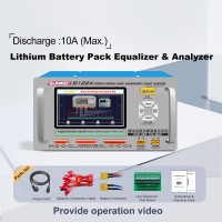 SUNKKO D1024 10A High Current Lithium Battery Pack Equalizer and Analyzer 2S-24S Voltage Controller Batteries Balancer