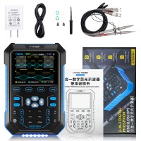 DPOX180H Blue US 500MSPS 2CH Digital Phosphor Oscilloscope Signal Generator for Automobile Repairs