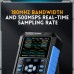 DPOX180H Blue EU 500MSPS 2CH Digital Phosphor Oscilloscope Signal Generator for Automobile Repairs