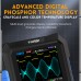 DPOX180H Blue EU 500MSPS 2CH Digital Phosphor Oscilloscope Signal Generator for Automobile Repairs