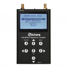 Hamgeek 15-2700MHz Handheld Spectrum Analyzer Oscilloscope with Backlit LCD Display 2 Antenna Ports