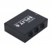 1 IN 6 OUT XLR Splitter Box Horizontal Parallel Distributor Audio Splitter Switcher Allocator