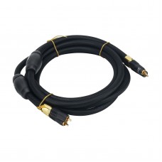 Choseal HiFi Hi-end hiend AA-5401 Audiophile 6N OCC HIFI Cable Analog Audio Signal Cable RCA toRCA Cable 1.5m