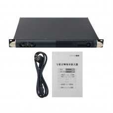 M350 2x800W Home Digital Power Amplifier Two Channel Power Amp with Slim Body for Bar Meeting