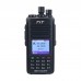 TYT MD-UV390 5W DMR Transceiver VHF UHF IP67 Waterproof Walkie Talkie with Programming Cable GPS