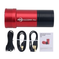 ZWO ASI220MM Mini Guide Astronomy Camera 1/1.8” Telescope Accessories for Planetary Imaging and Guiding