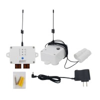 D12 Power Adapter Wireless Water Level Controller Automatic Water Pumping for Home Water Tower Tank