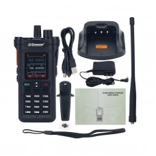 GT12-X2 10W VHF UHF FM AM Receiver Handheld Radio Walkie Talkie for Maritime Operations Road Trips