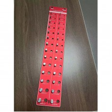 34 Nut and Bolt Thread Checker Inch & Metric Bolt and Nut Identifier Gauge Bolt Size and Thread Gauge